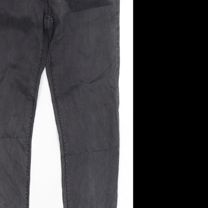 Womens UK Size 30 in amisu Regular Fit Jegging Black Jeans