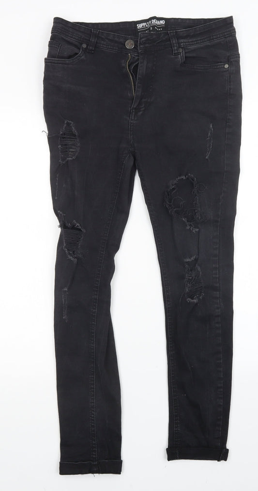 Denim & Supply Mens Black   Skinny Jeans Size S L26 in