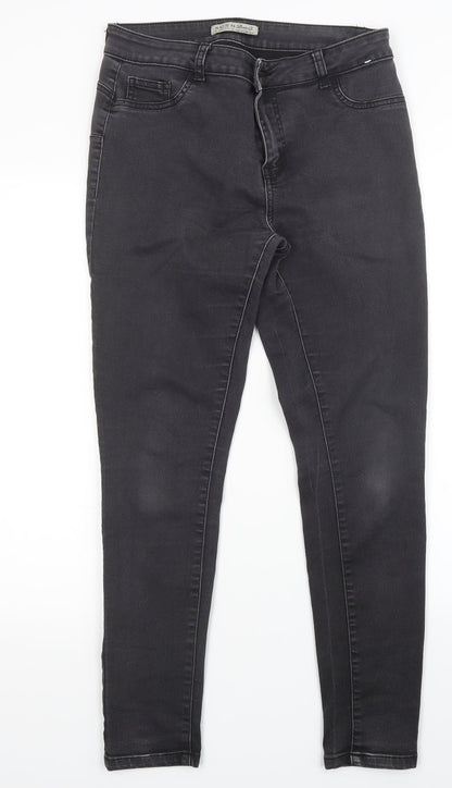 denim co Womens Black   Skinny Jeans Size 14 L27 in