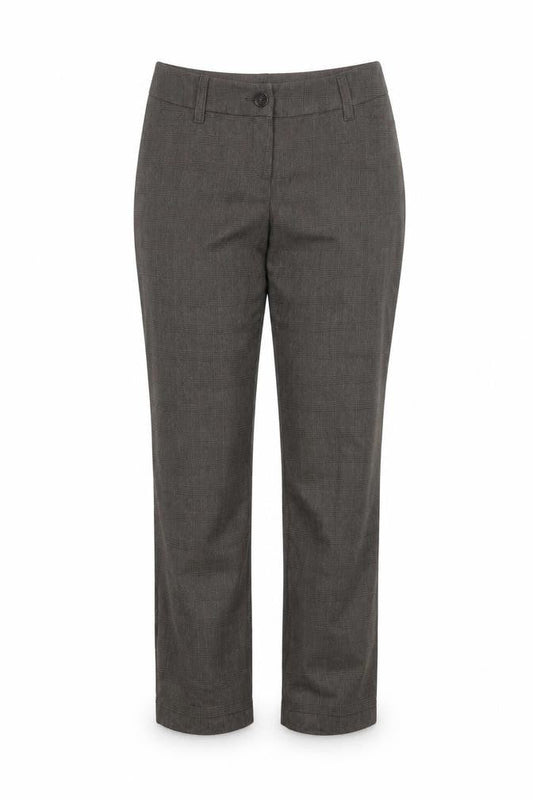 Womens UK Size 14 C&A Regular Fit  Brown Trousers