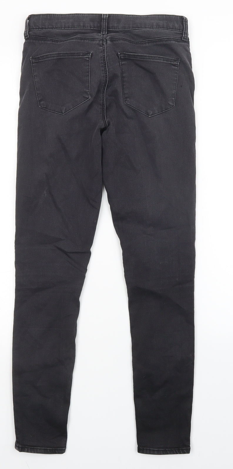 Topshop Womens Black   Skinny Jeans Size 26 in L30 in