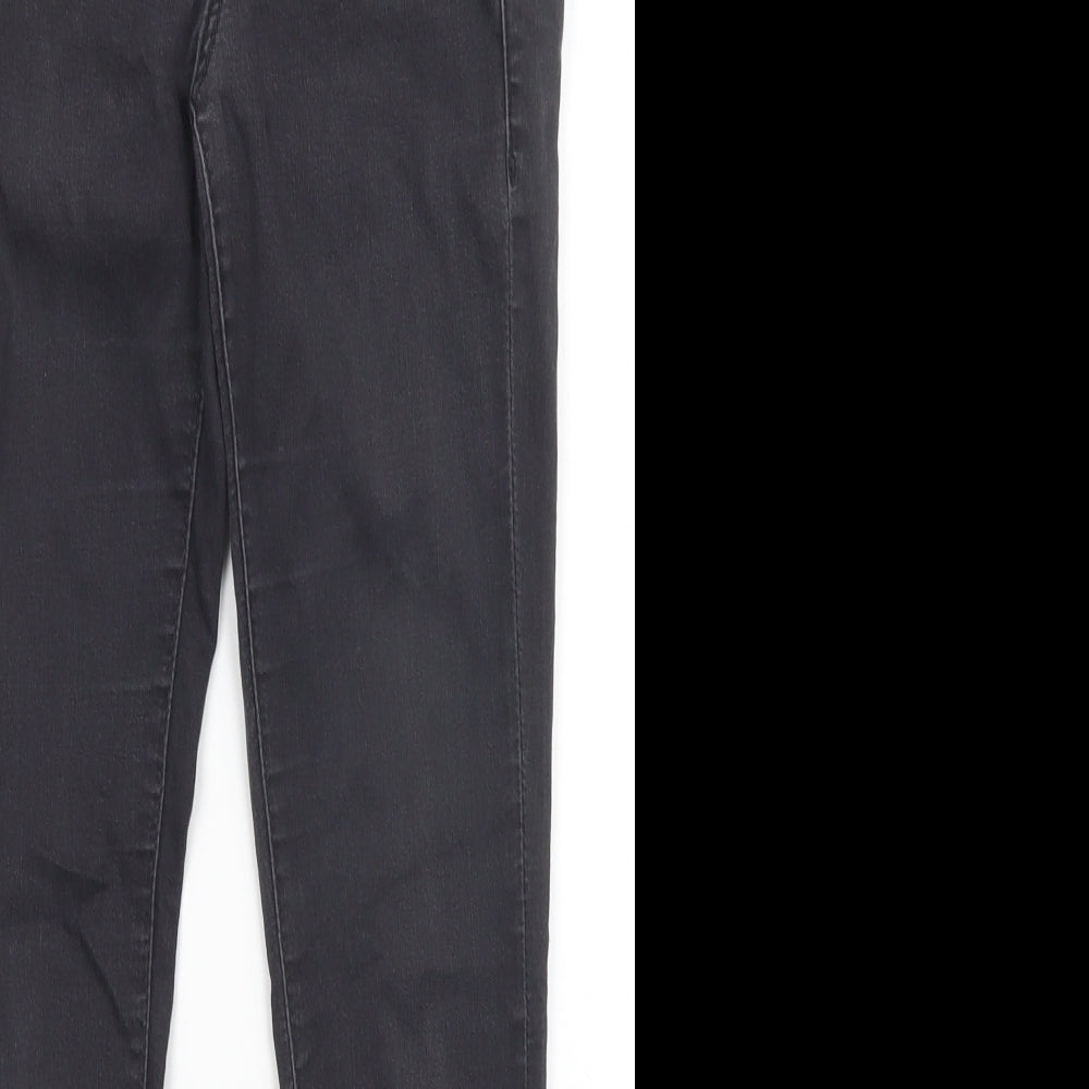 Topshop Womens Black   Skinny Jeans Size 26 in L30 in