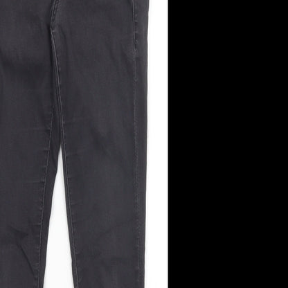 Topshop Womens Black   Skinny Jeans Size 26 in L30 in