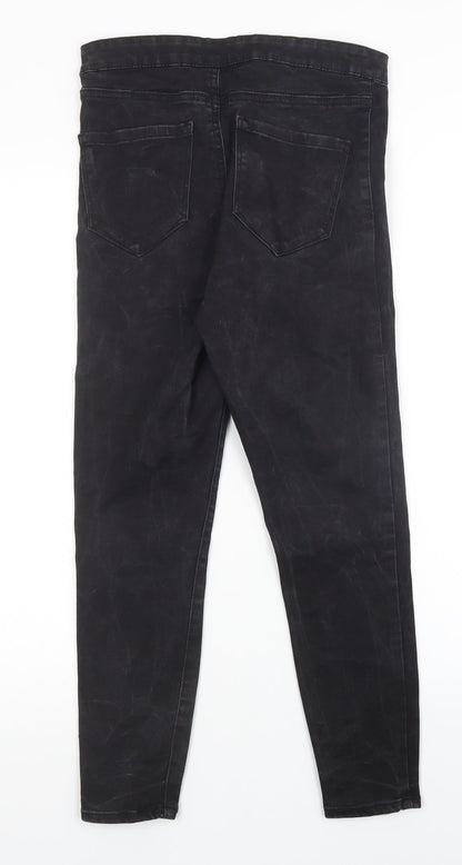 denim co Womens Black   Skinny Jeans Size 10 L24 in
