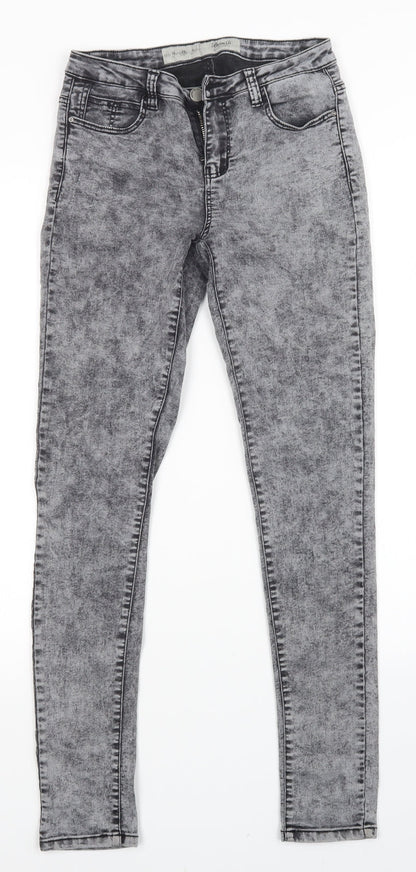 denim co Womens Black   Skinny Jeans Size 10 L29 in