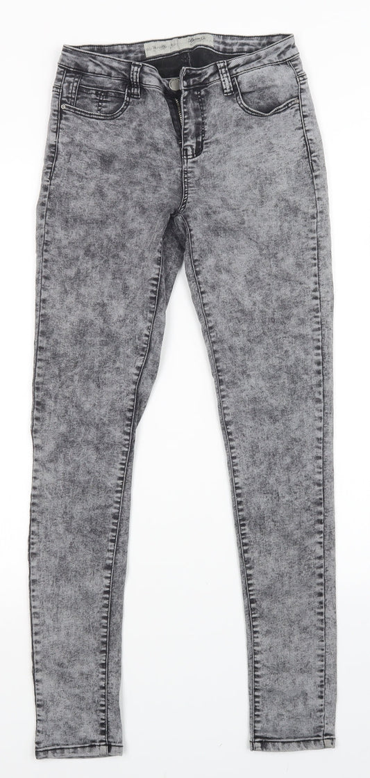 denim co Womens Black   Skinny Jeans Size 10 L29 in