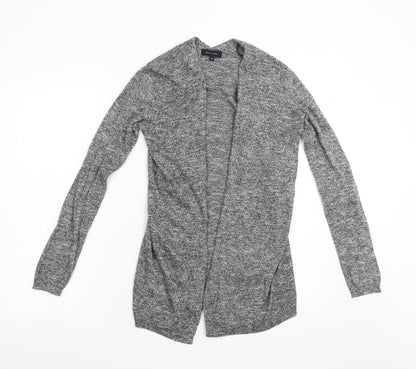 Womens UK Size 6 New Look Grey Cardigan Jumper