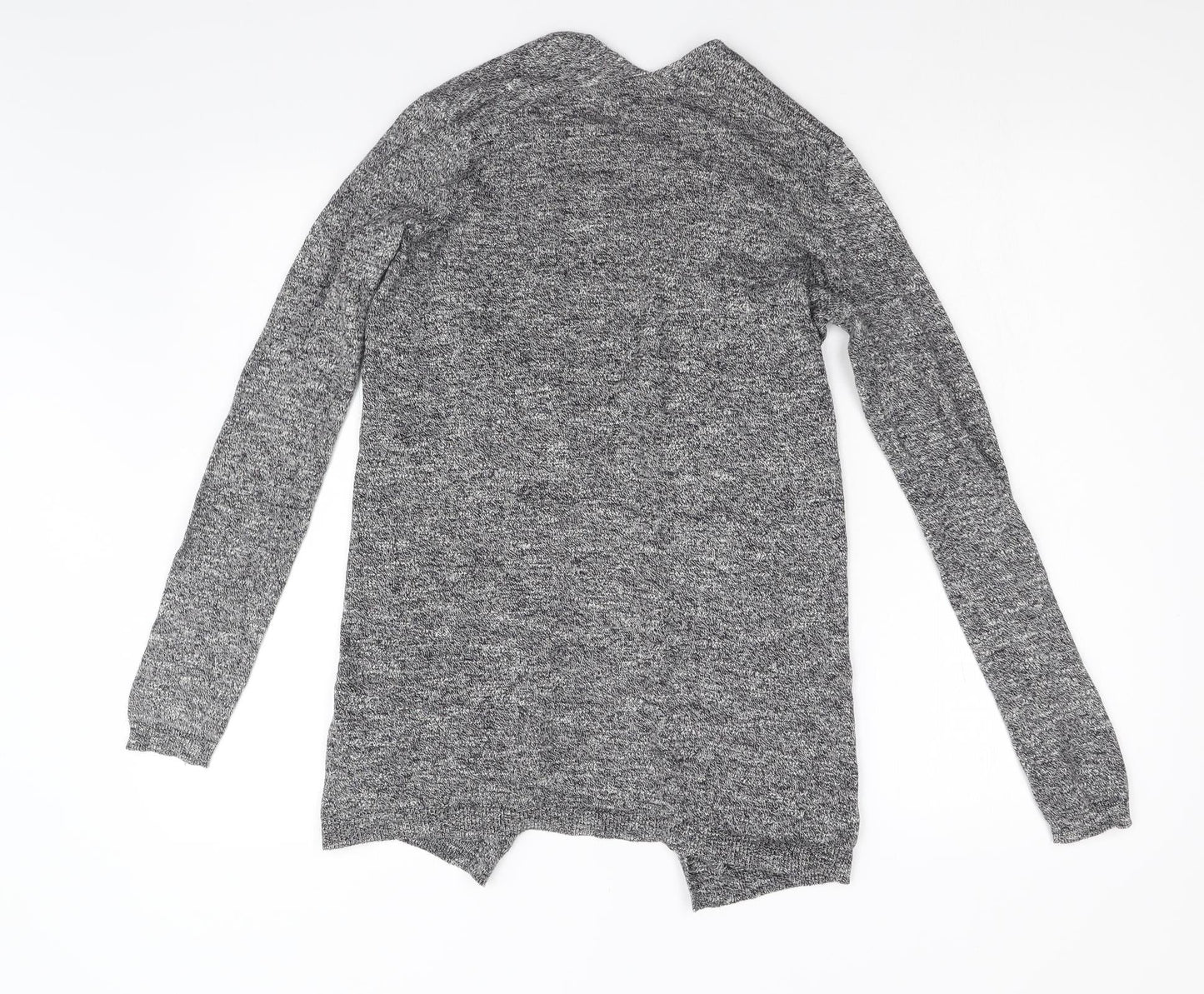 Womens UK Size 6 New Look Grey Cardigan Jumper