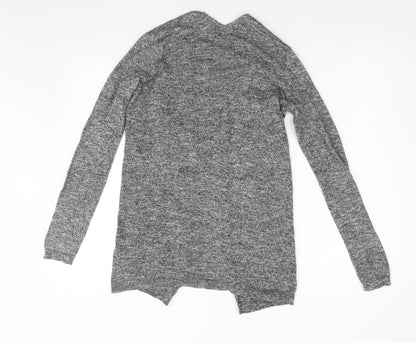 Womens UK Size 6 New Look Grey Cardigan Jumper