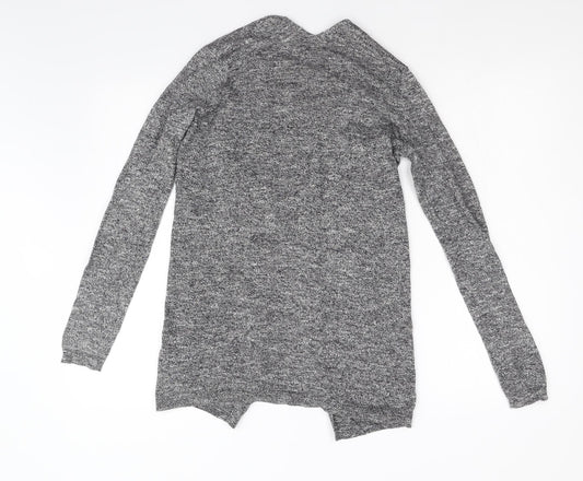 Womens UK Size 6 New Look Grey Cardigan Jumper