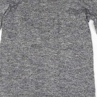 Womens UK Size 6 New Look Grey Cardigan Jumper