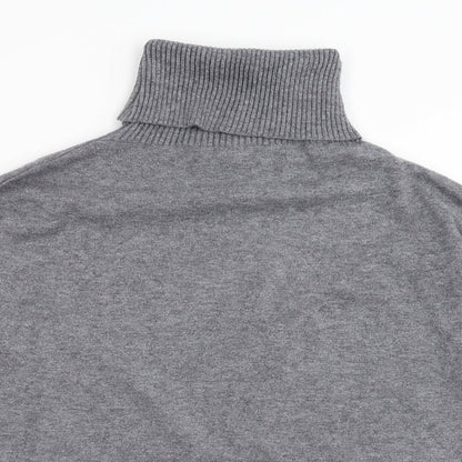 Womens UK Size M Preworn Grey Pullover Jumper