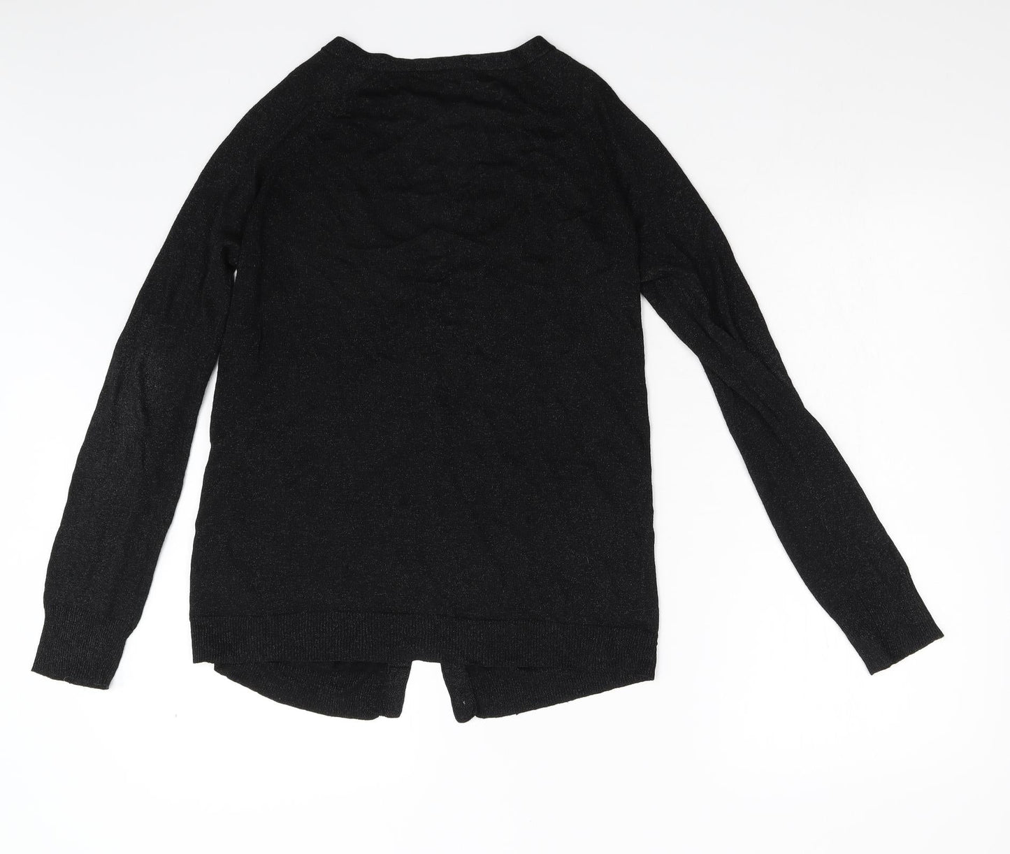 Womens UK Size 14 Topshop Black Cardigan Jumper