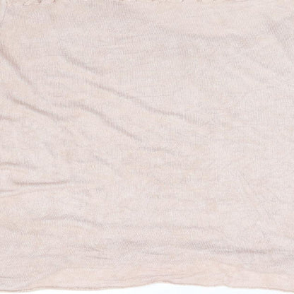 Womens UK Size L Preworn Pink Pullover Jumper