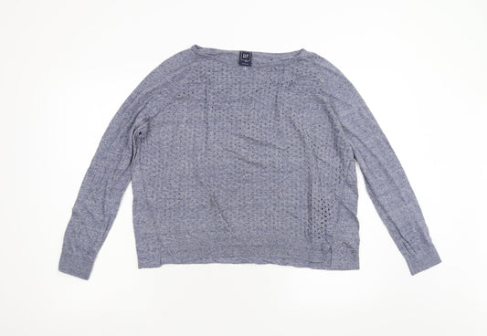 Gap Womens Blue   Pullover Jumper Size S