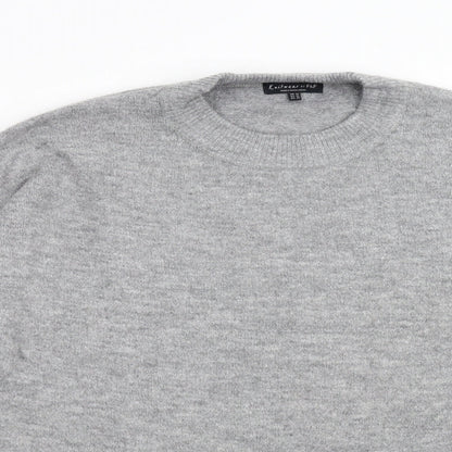 Womens UK Size 14 F&F Grey Pullover Jumper