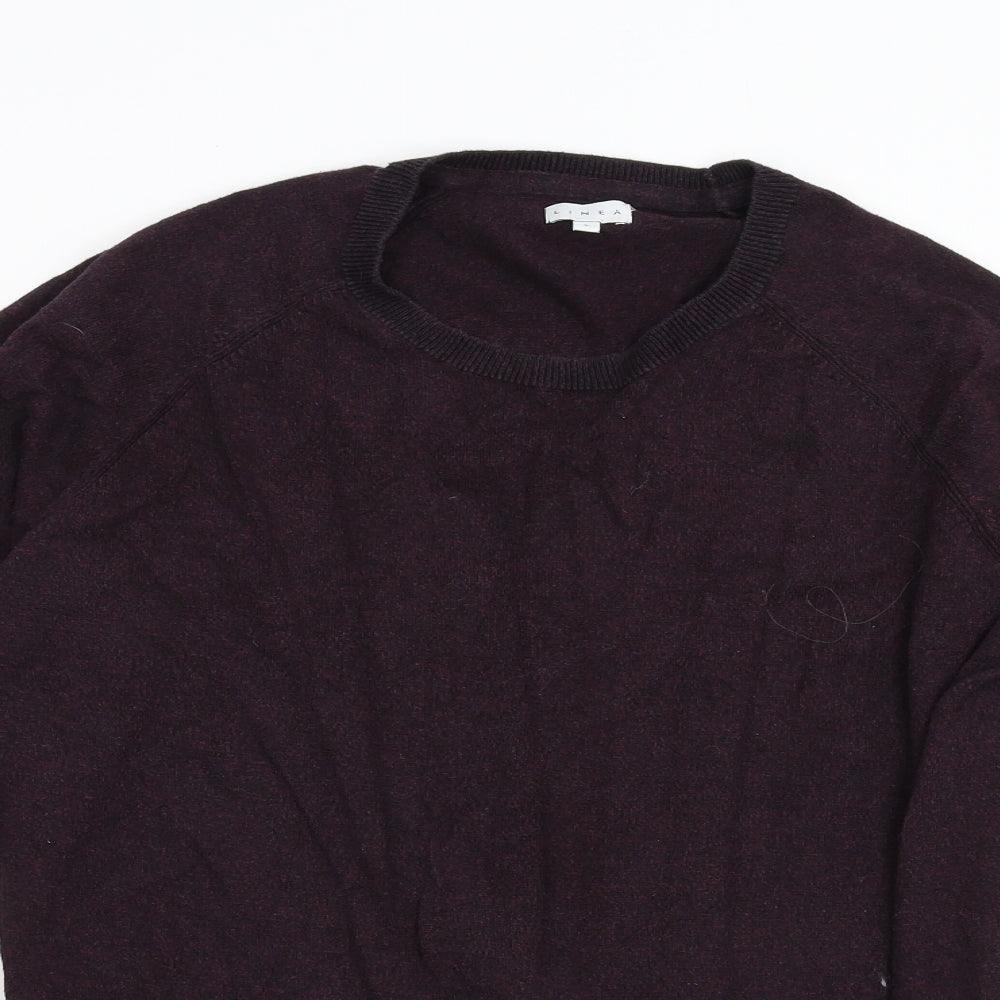 Linea by House of Fraser Mens Red   Pullover Jumper Size L