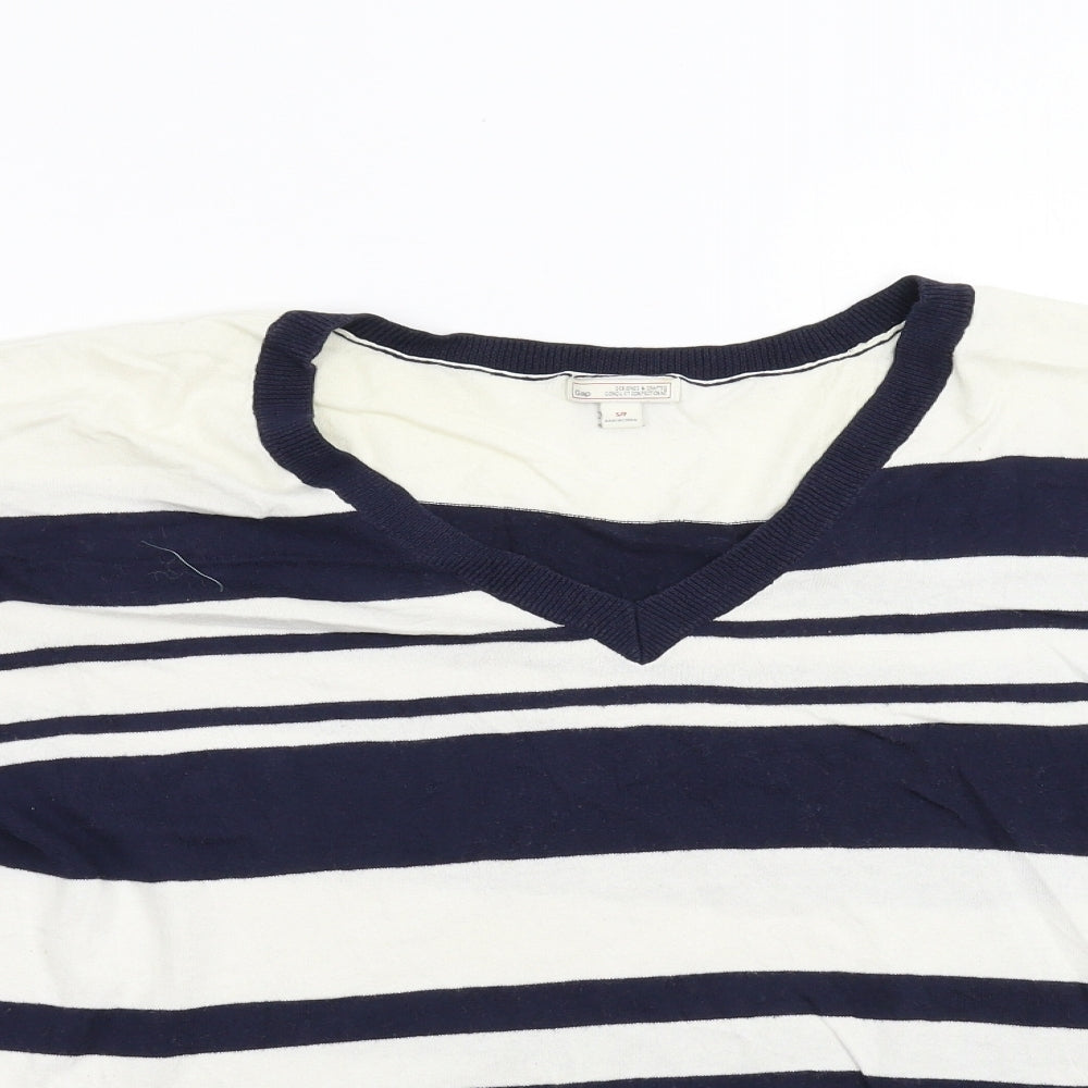 Gap Womens Multicoloured Striped Knit Pullover Jumper Size S