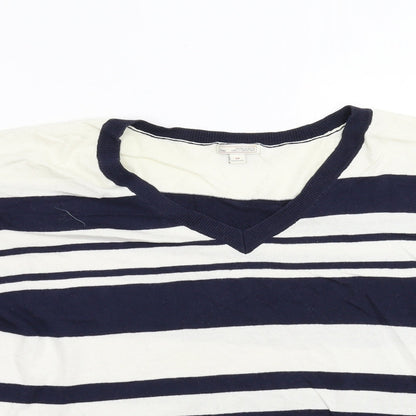 Gap Womens Multicoloured Striped Knit Pullover Jumper Size S