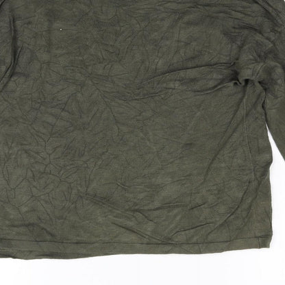 Womens UK Size 2 Gerard Darel Green Pullover Jumper