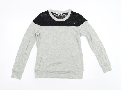 Glamous Womens Grey   Pullover Jumper Size 12