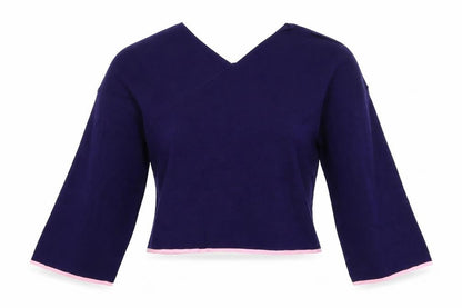 Womens UK Size 12 Topshop Blue Pullover Jumper
