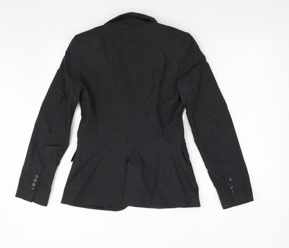 Womens UK Size 8 Zara Regular Grey Blazer