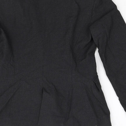 Womens UK Size 8 Zara Regular Grey Blazer