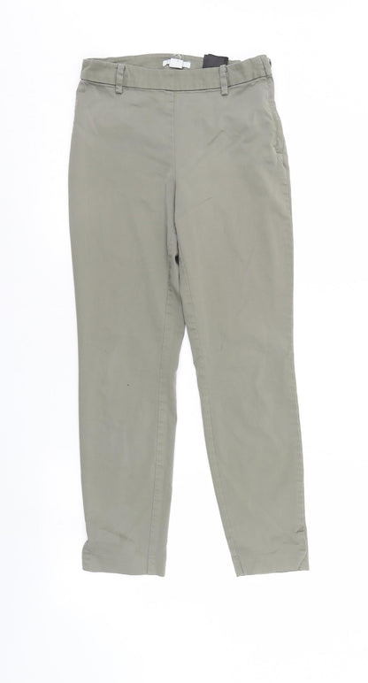 Womens UK Size 8 H&M Regular Fit  Green Trousers