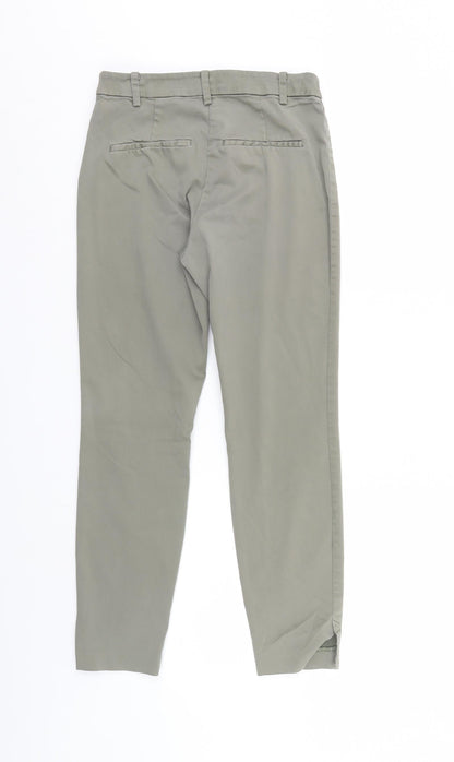 Womens UK Size 8 H&M Regular Fit  Green Trousers