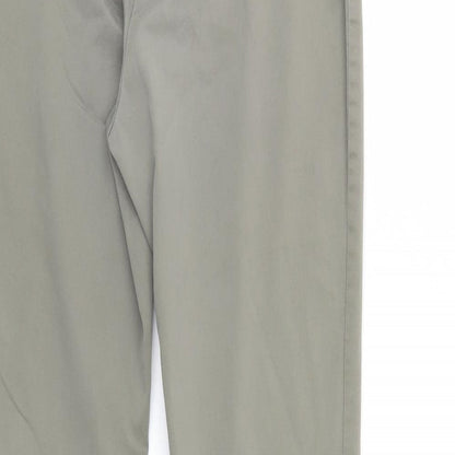 Womens UK Size 8 H&M Regular Fit  Green Trousers