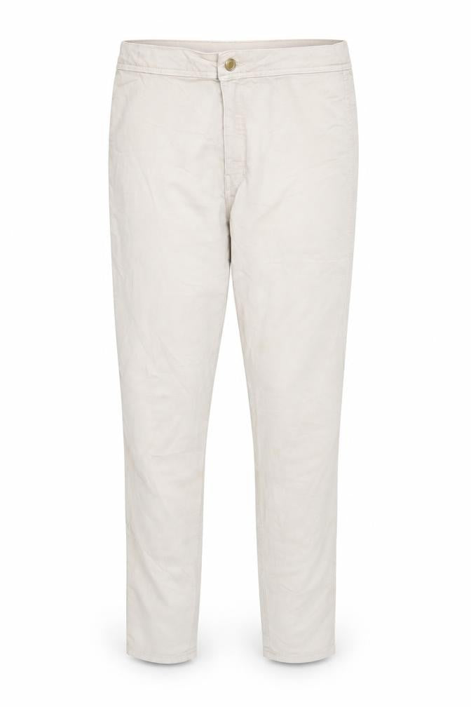 Womens UK Size 14 Bershka Regular Fit Skinny Ivory Jeans