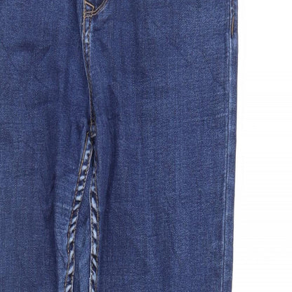 Diverse Womens Blue  Denim Straight Jeans Size 12 L27 in