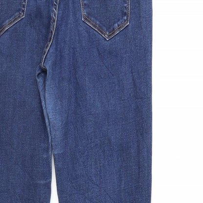 Diverse Womens Blue  Denim Straight Jeans Size 12 L27 in