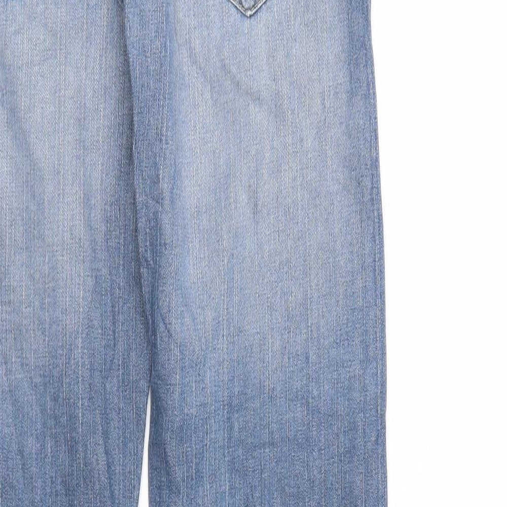 Mens UK Size L Tom Taylor Regular Fit Straight Blue Jeans