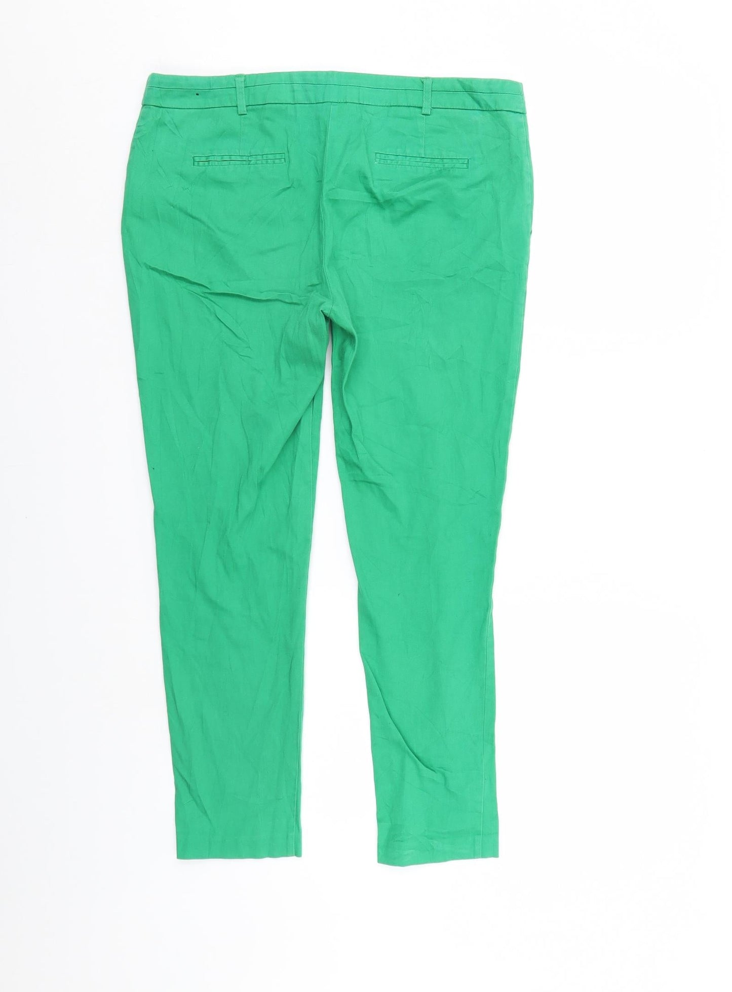 Womens UK Size 10 Atmosphere Regular Fit Sweatpants Green Trousers