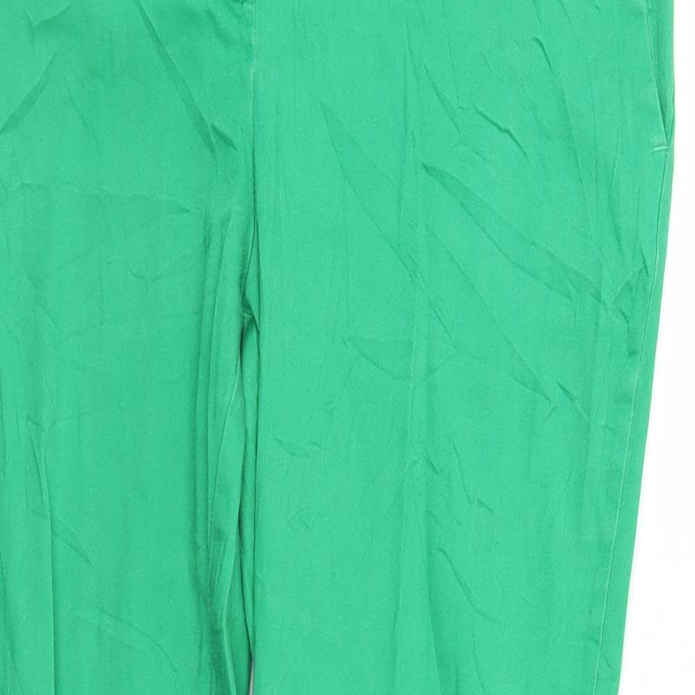 Womens UK Size 10 Atmosphere Regular Fit Sweatpants Green Trousers