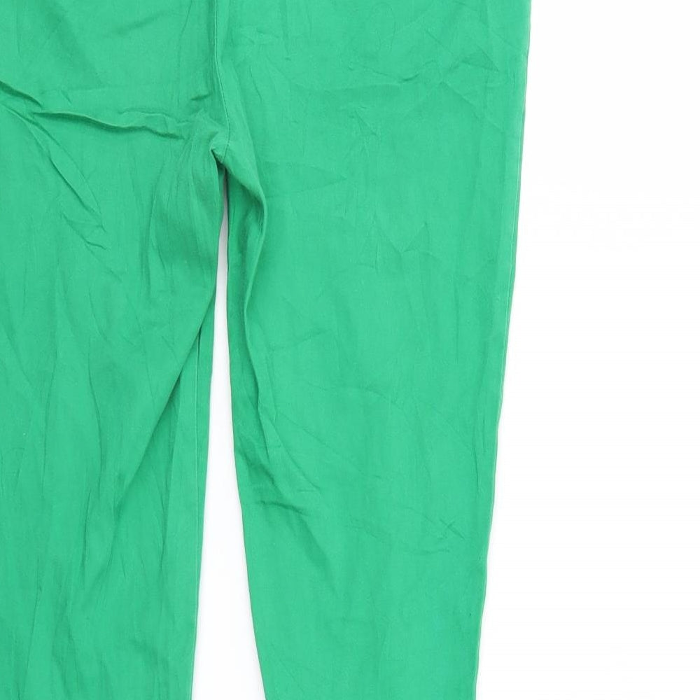 Womens UK Size 10 Atmosphere Regular Fit Sweatpants Green Trousers