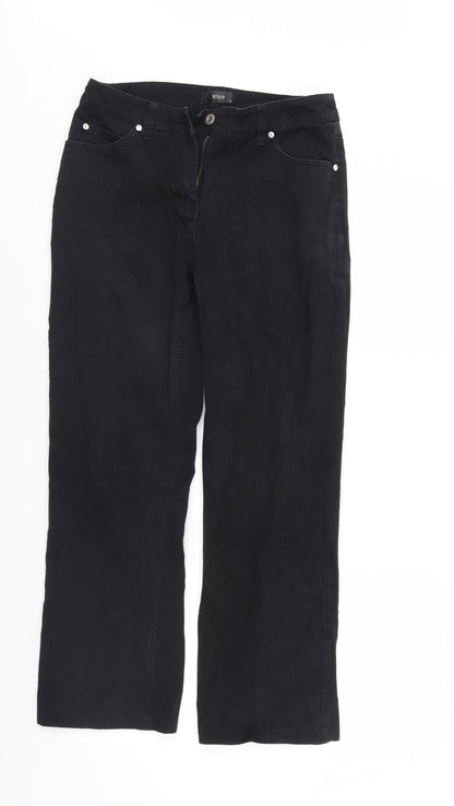 Soya Womens   Denim Straight Jeans Size 8 L28 in