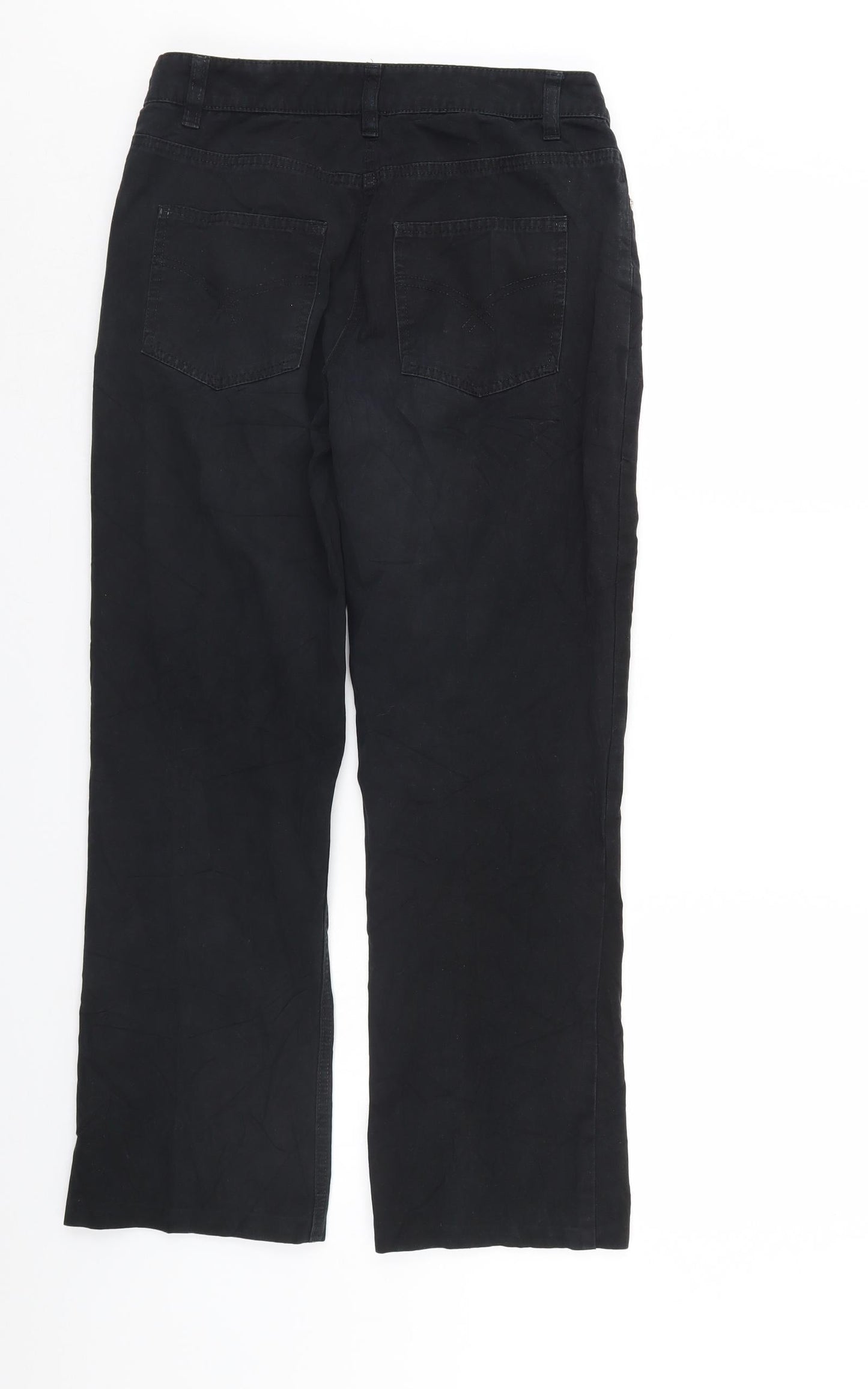 Soya Womens   Denim Straight Jeans Size 8 L28 in
