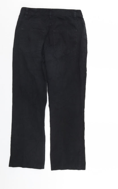 Soya Womens   Denim Straight Jeans Size 8 L28 in