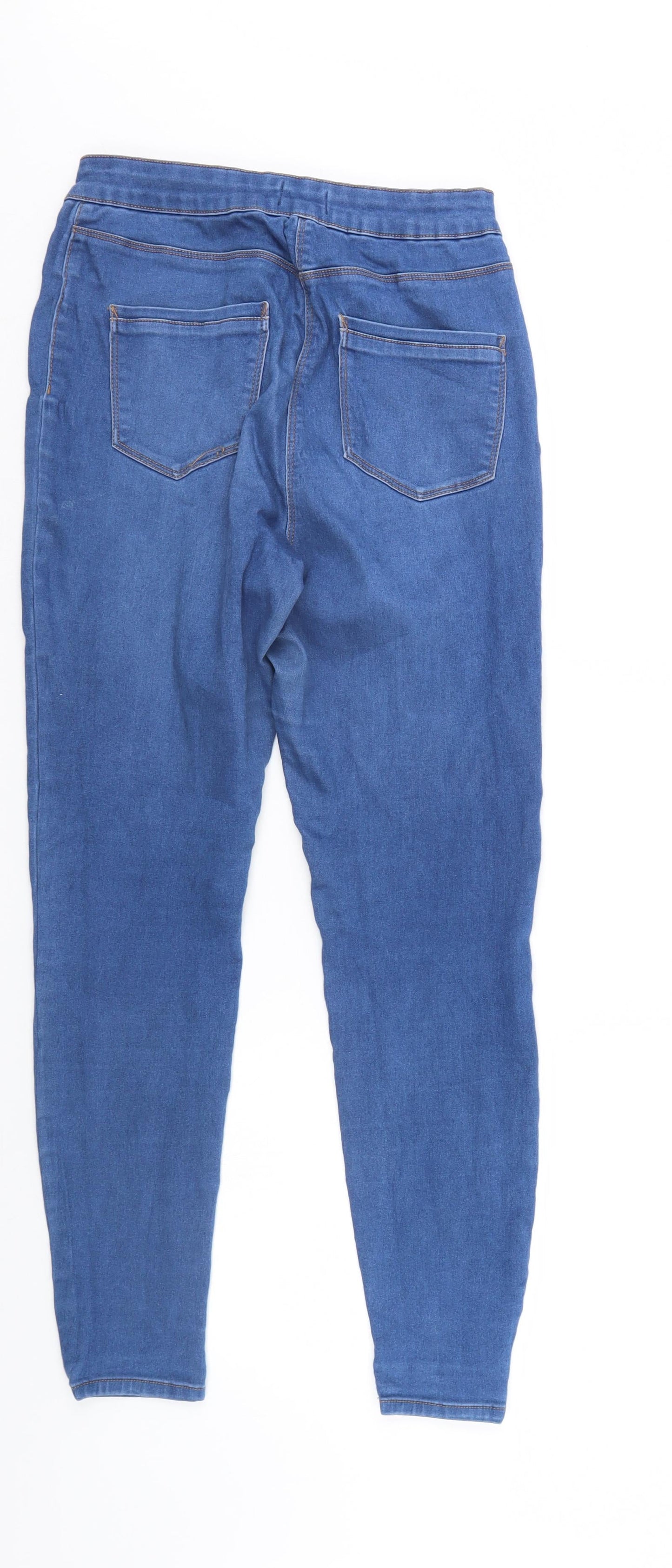 Paaya Womens Blue  Denim Jegging Jeans Size 12 L27 in