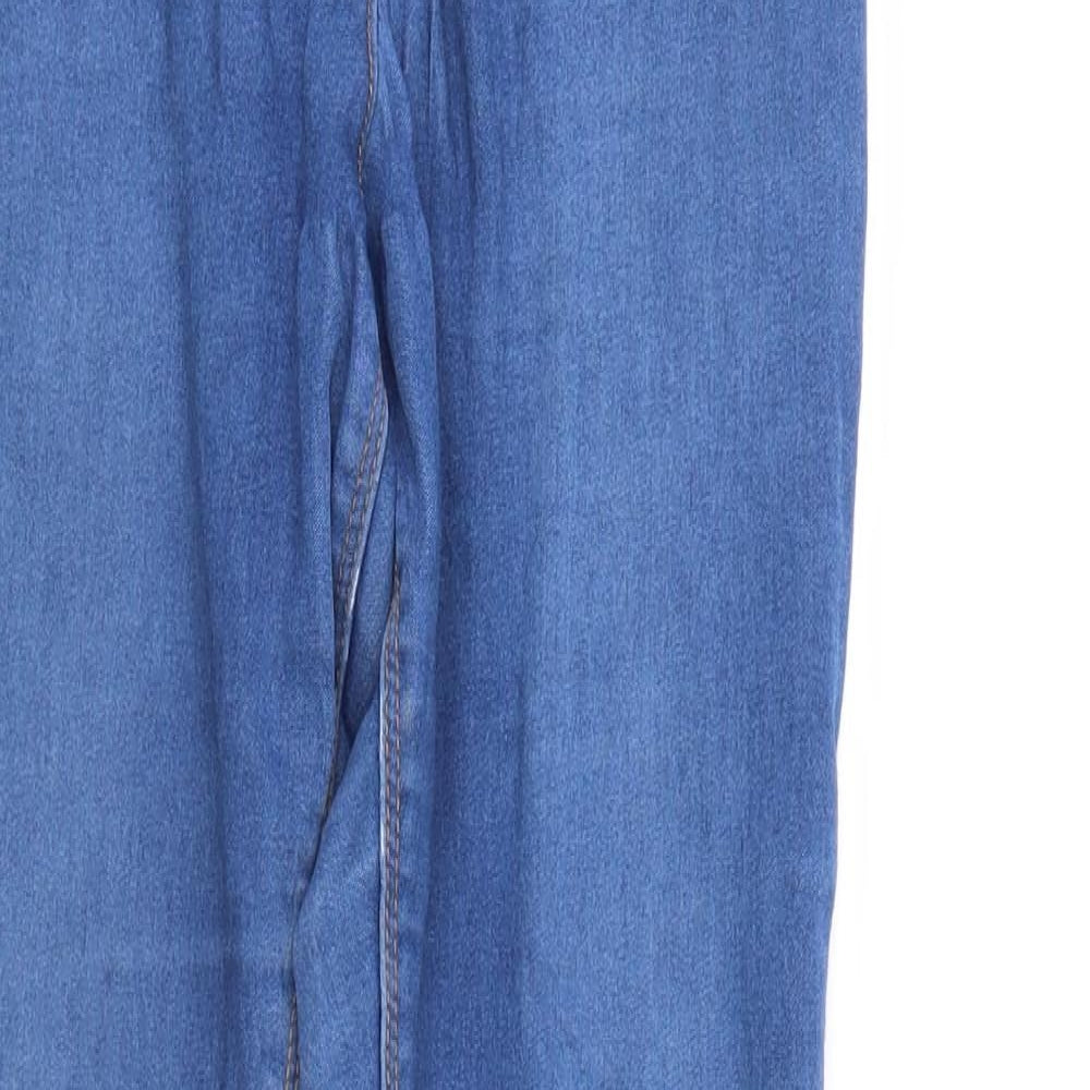 Paaya Womens Blue  Denim Jegging Jeans Size 12 L27 in