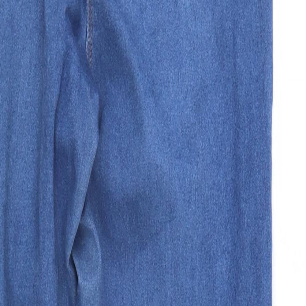 Paaya Womens Blue  Denim Jegging Jeans Size 12 L27 in
