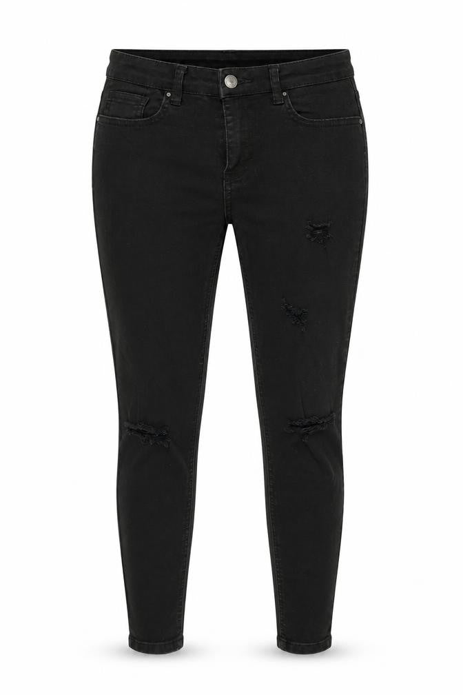 Womens UK Size 12 New Look Regular Fit Skinny Black Jeans