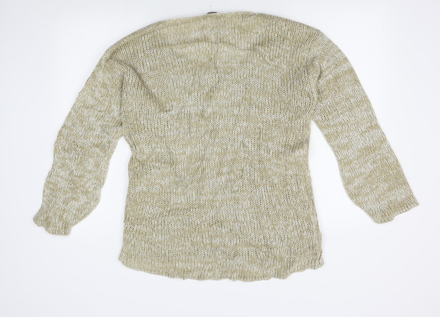 Womens UK Size 16 Atmosphere Beige Pullover Jumper