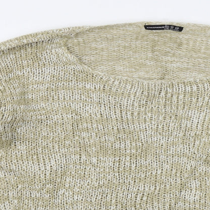 Womens UK Size 16 Atmosphere Beige Pullover Jumper