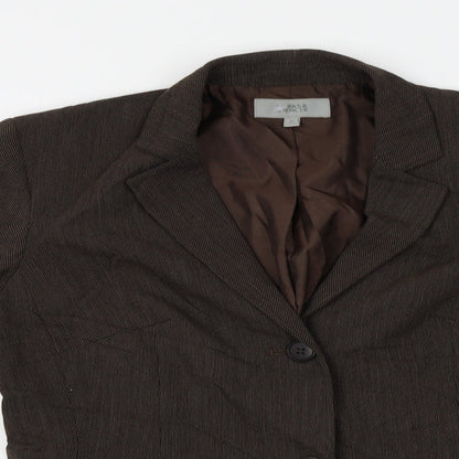 M&S Womens Brown   Jacket Blazer Size 12