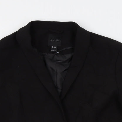 New Look Womens Black   Jacket Blazer Size 16