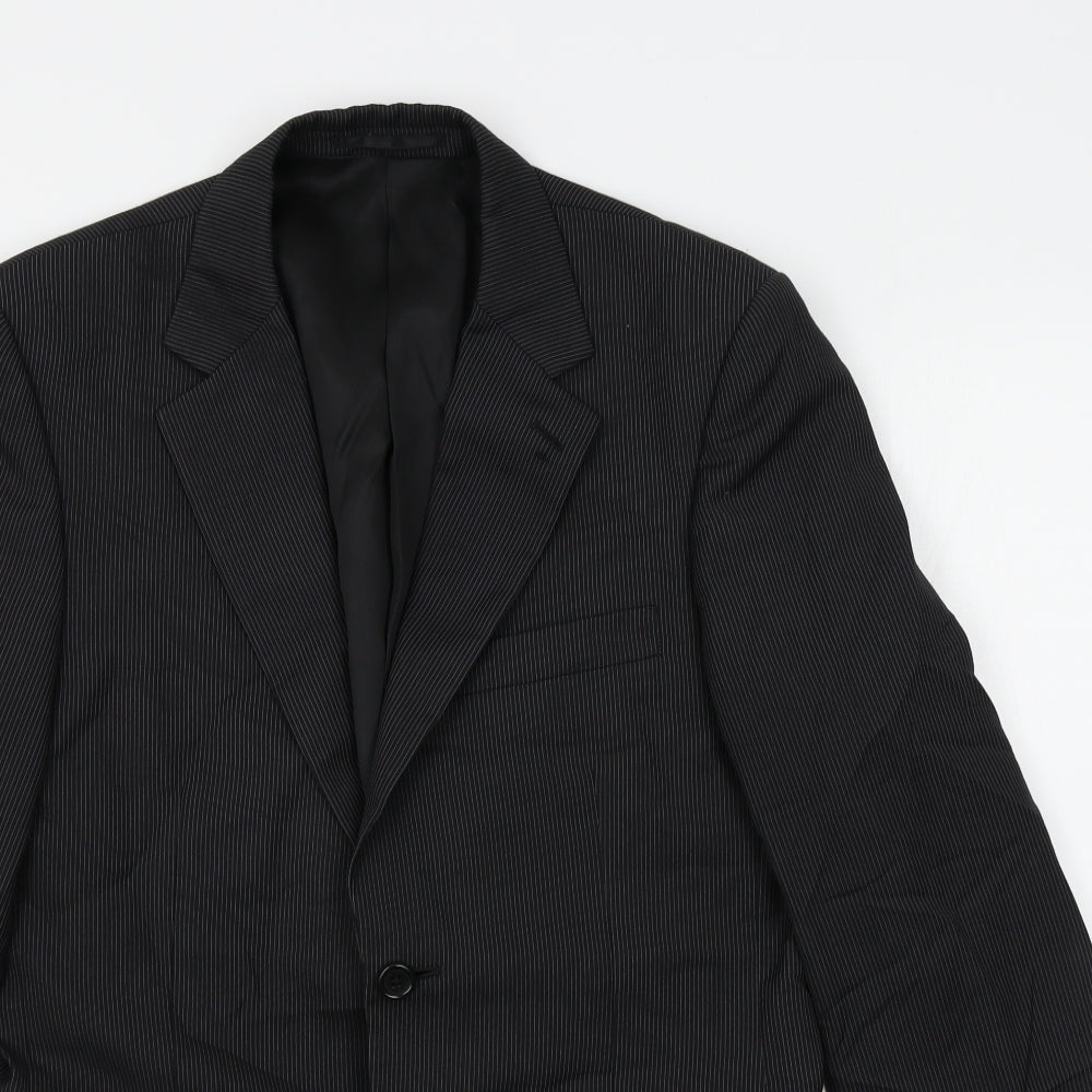 Mens UK Size 36 savoy taylors guild Regular Black Suit Jacket